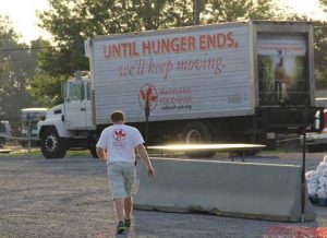 Maryland Food Bank truck